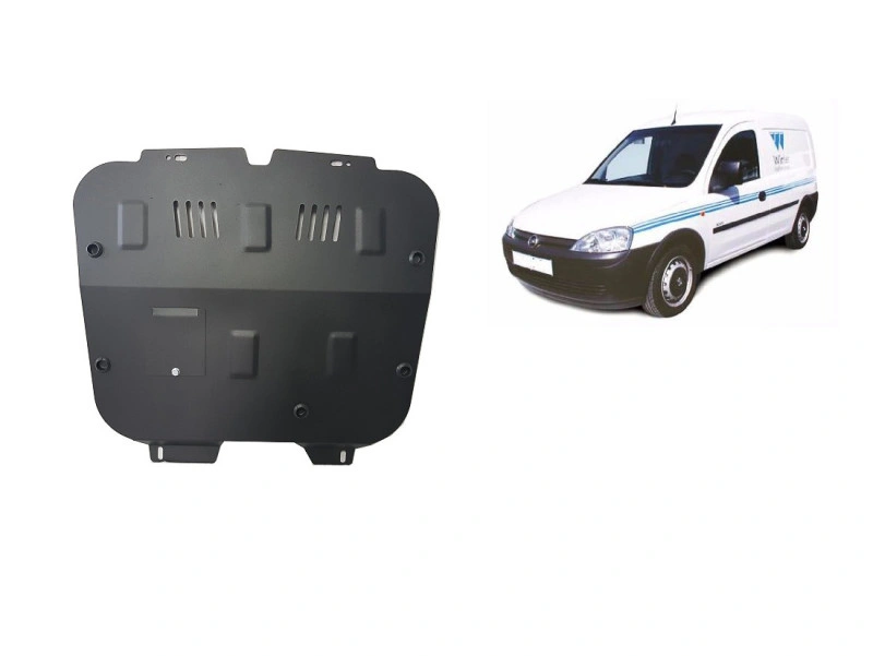 Bunnplate stål Opel Combo / Corsa  / Meriva / Tigra | Motordeksel - Beskyttelse deksel under motor Image 1