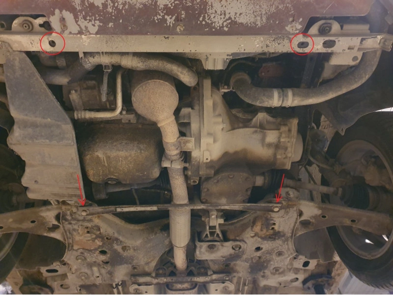Bunnplate stål Opel Corsa D 2006 - 2014 | Motordeksel - Beskyttelse deksel under motor – bilde 4
