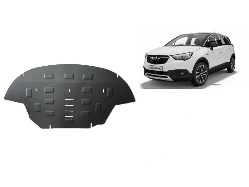 Bunnplate stål Opel Crossland X 2017 -> | Motordeksel - Beskyttelse deksel under motor