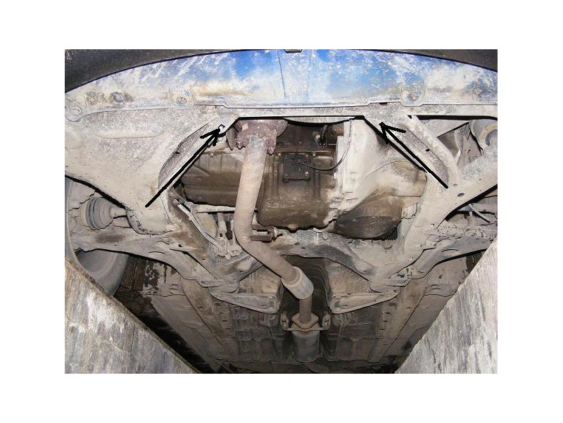 Bunnplate stål Opel Vectra B 1995 - 2001 | Motordeksel - Beskyttelse deksel under motor – bilde 3