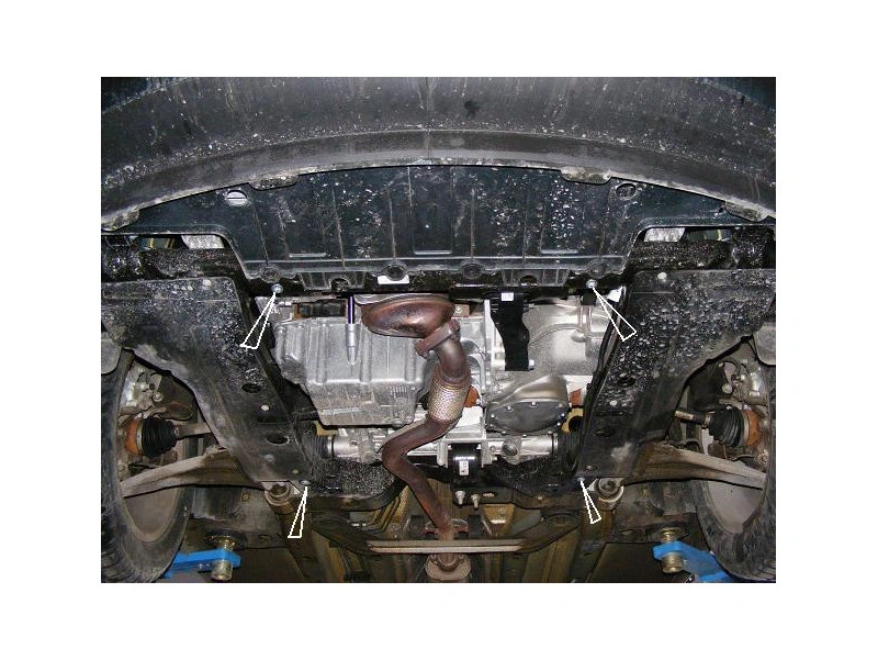 Bunnplate stål Opel Zafira C 2011 - 2019 | Motordeksel - Beskyttelse deksel under motor – bilde 3