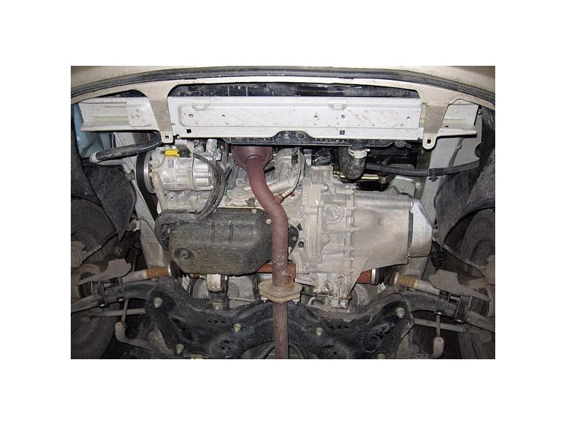 Bunnplate stål Peugeot 206 1998 - 2012 | Motordeksel - Beskyttelse deksel under motor – bilde 3