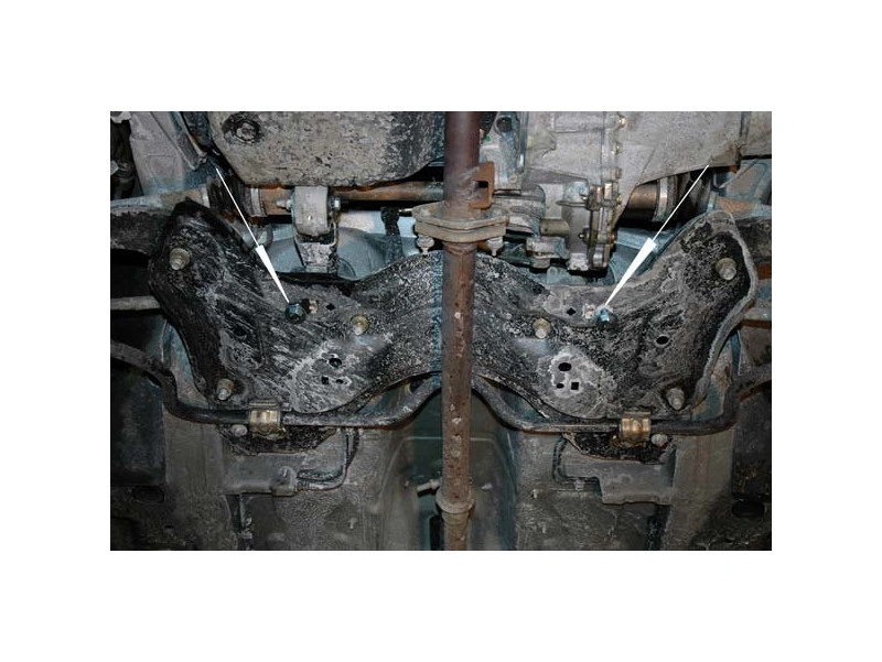 Bunnplate stål Peugeot 206 1998 - 2012 | Motordeksel - Beskyttelse deksel under motor – bilde 4