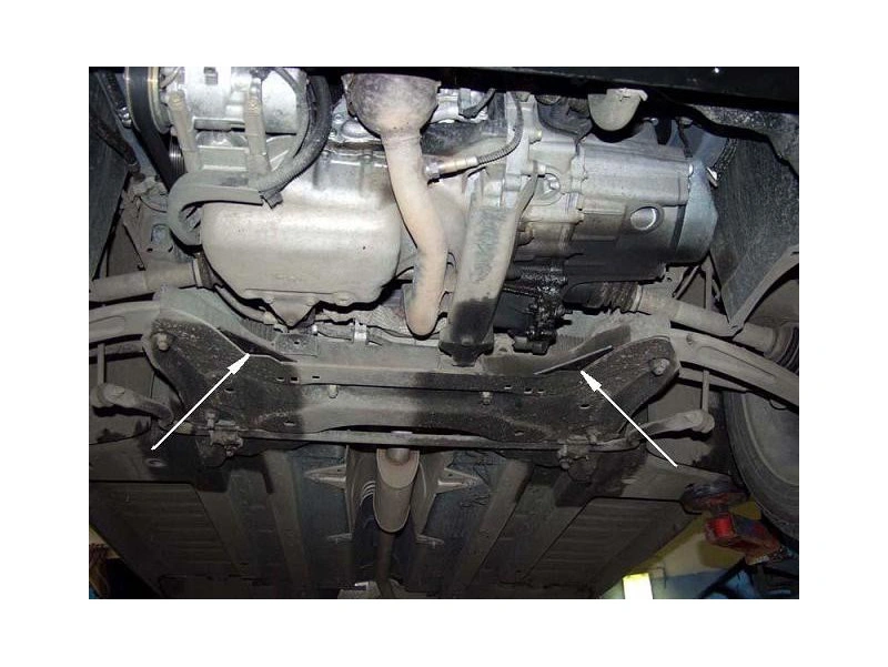 Bunnplate stål Peugeot 307 2001 - 2008 | Motordeksel - Beskyttelse deksel under motor – bilde 5
