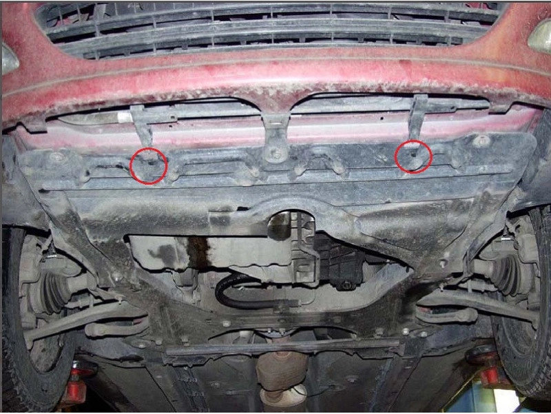 Bunnplate stål Peugeot 406 1996 - 2004 | Motordeksel - Beskyttelse deksel under motor – bilde 3