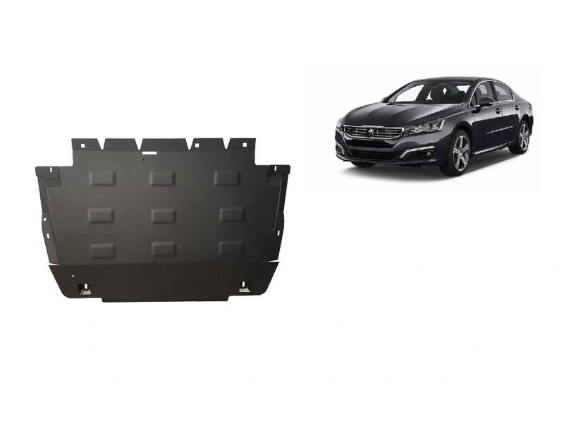 Bunnplate stål Peugeot 508 2010 - 2018 | Motordeksel - Beskyttelse deksel under motor