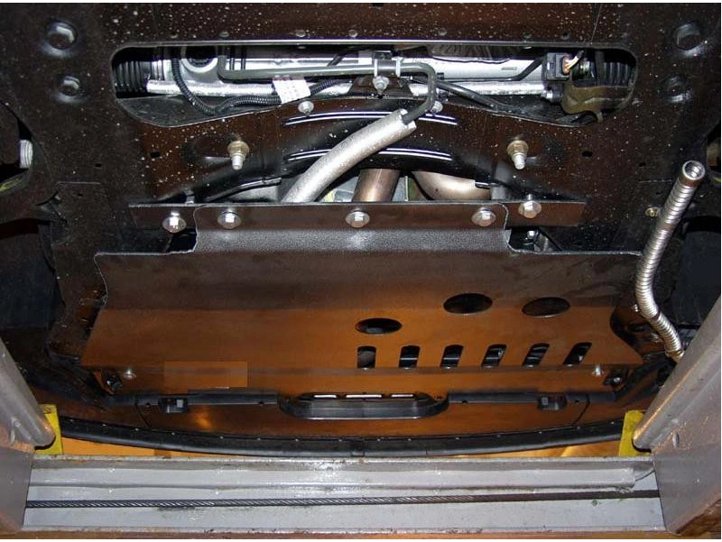 Bunnplate stål Peugeot 607 2001 - 2010 | Motordeksel - Beskyttelse deksel under motor – bilde 3