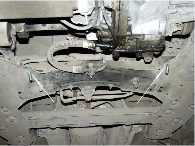 Bunnplate stål Peugeot 607 2001 - 2010 | Motordeksel - Beskyttelse deksel under motor – bilde 4