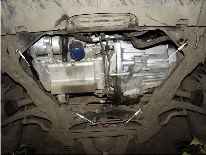 Bunnplate stål Peugeot 607 2001 - 2010 | Motordeksel - Beskyttelse deksel under motor – bilde 6