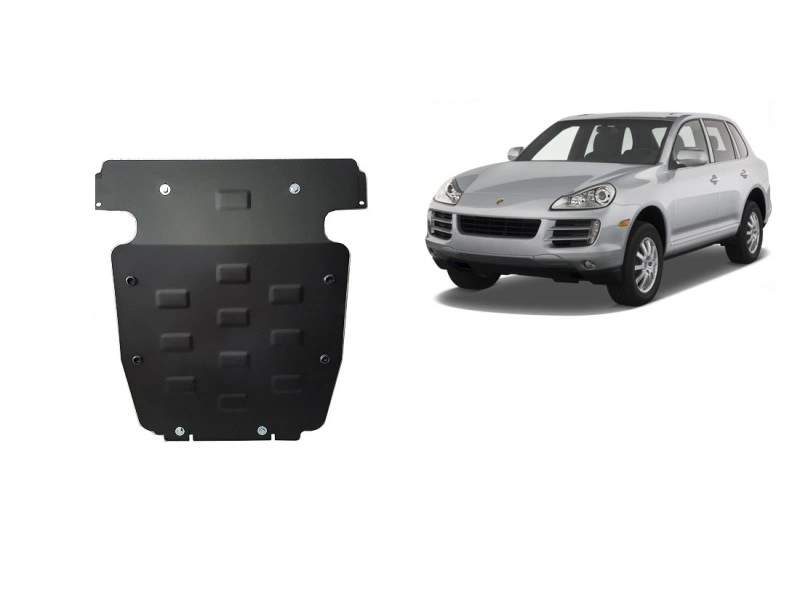 Bunnplate stål Porsche Cayenne 2002 - 2017 / Vw Touareg 7L 2002 - 2010 | Motordeksel - Beskyttelse deksel under motor