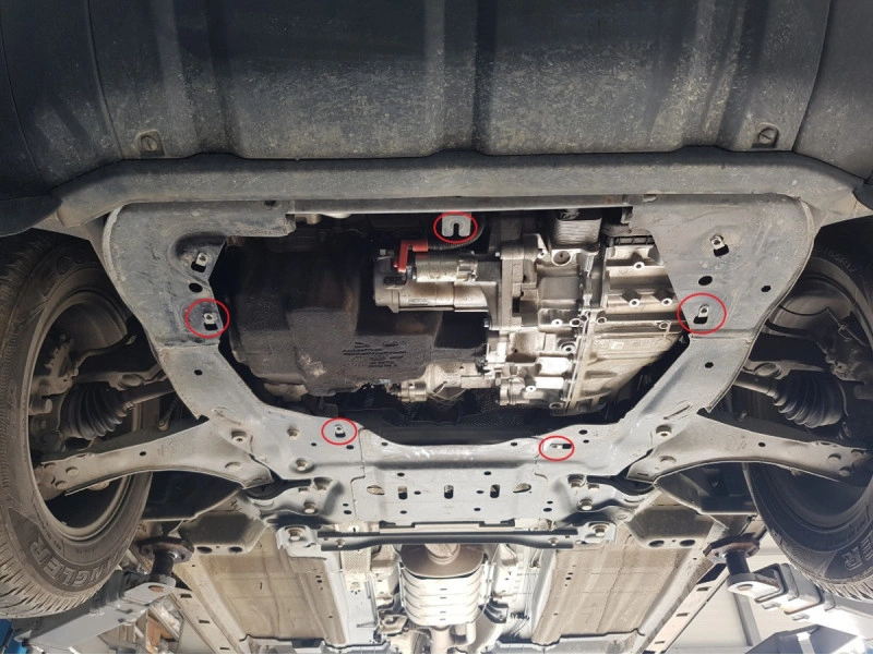 Bunnplate stål Range Rover Evoque 2011 - 2018 | Motordeksel - Beskyttelse deksel under motor – bilde 4