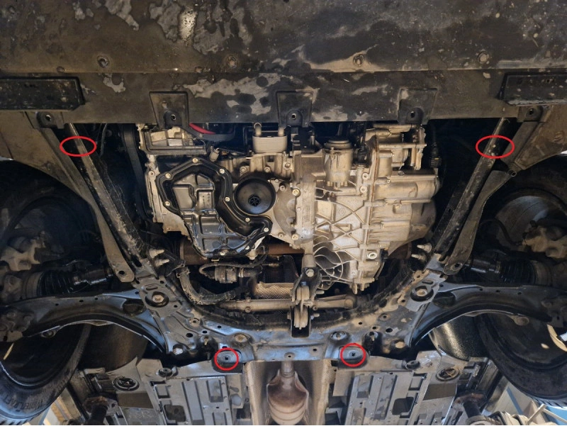 Bunnplate stål Renault Arkana 2020 -> | Motordeksel - Beskyttelse deksel under motor – bilde 5