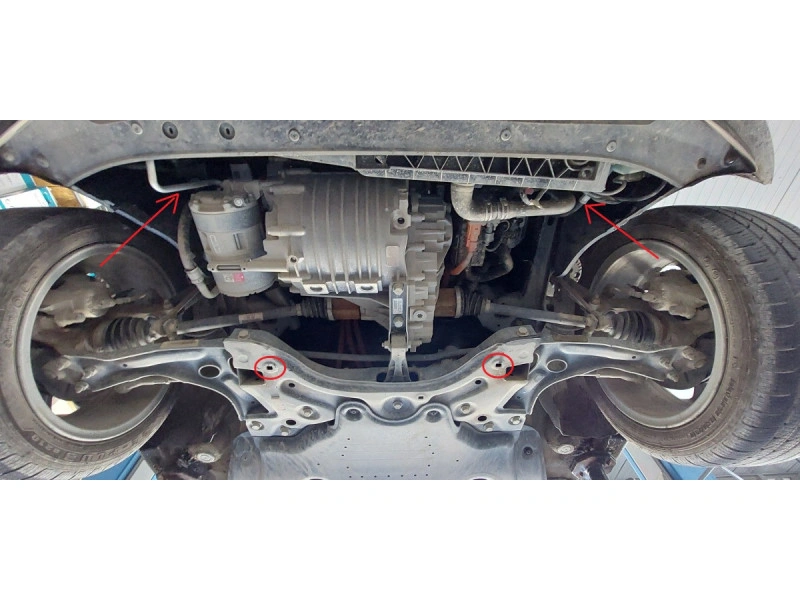 Bunnplate stål Seat Mii 2011 - 2021 / Skoda Citigo 2011 - 2020 / VW Up 2011 - 2023 | Motordeksel - Beskyttelse deksel under motor – bilde 6