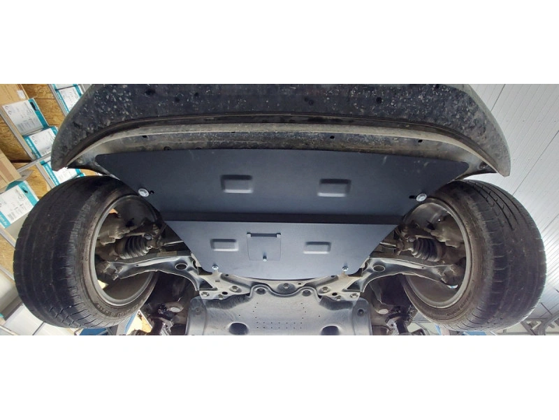 Bunnplate stål Seat Mii 2011 - 2021 / Skoda Citigo 2011 - 2020 / VW Up 2011 - 2023 | Motordeksel - Beskyttelse deksel under motor – bilde 7