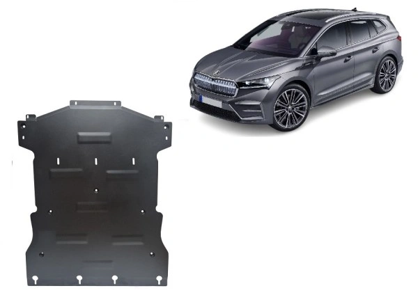 Bunnplate stål Skoda Enyaq iV / VW ID.3 / VW ID.4 / VW ID.5 / Audi Q4 e-Tron / Cupra Born | Motordeksel - Beskyttelse deksel under elmotor – bilde 11