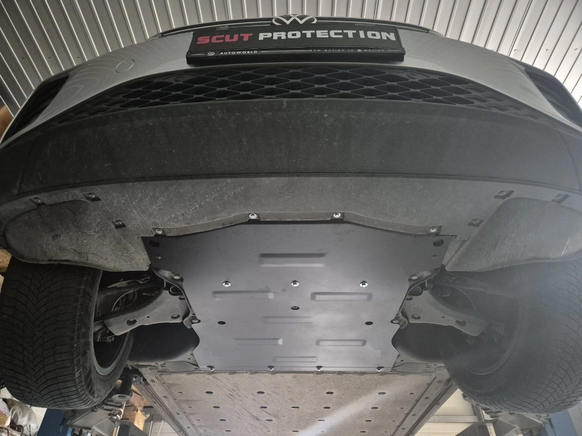 Bunnplate stål Skoda Enyaq iV / VW ID.3 / VW ID.4 / VW ID.5 / Audi Q4 e-Tron / Cupra Born | Motordeksel - Beskyttelse deksel under elmotor – bilde 18