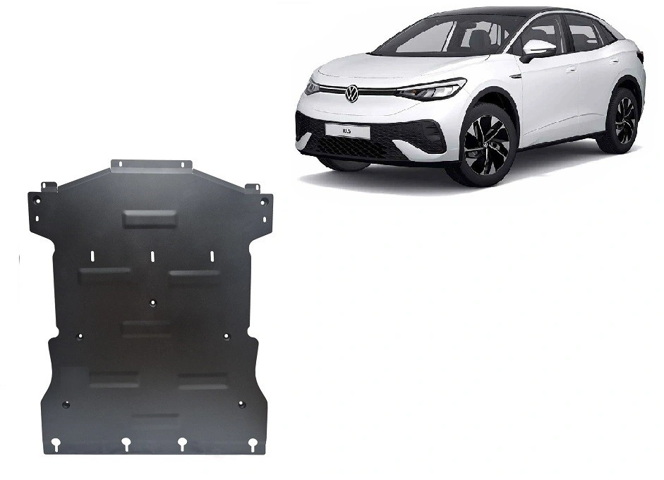 Bunnplate stål Skoda Enyaq iV / VW ID.3 / VW ID.4 / VW ID.5 / Audi Q4 e-Tron / Cupra Born | Motordeksel - Beskyttelse deksel under elmotor – bilde 19