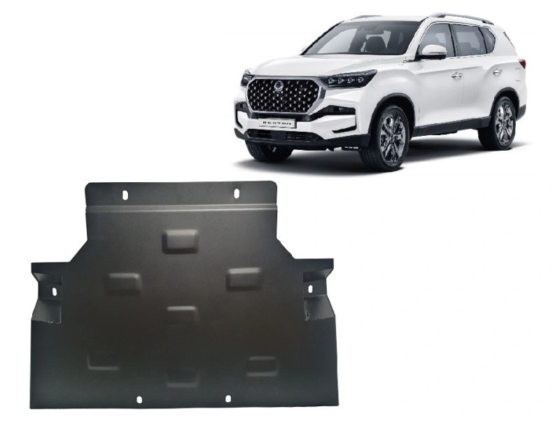 Bunnplate stål SsangYong Rexton 2017 -> | Girkassedeksel - Beskyttelse deksel under girkasse