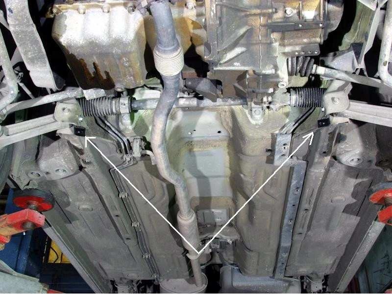 Bunnplate stål Subaru Justy 2003 - 2007 | Motordeksel - Beskyttelse deksel under motor – bilde 5