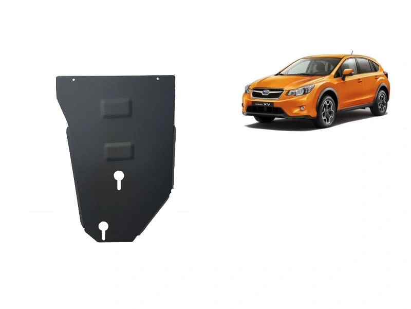 Bunnplate stål Subaru XV 2011 - 2017 | Girkassedeksel for manuell girkasse - Beskyttelse deksel under girkasse