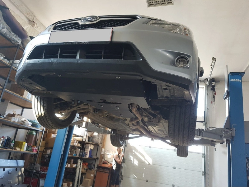 Bunnplate stål Subaru XV 2011 - 2017 | Girkassedeksel for manuell girkasse - Beskyttelse deksel under girkasse – bilde 4