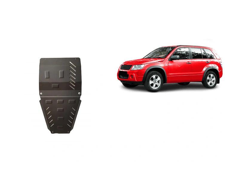 Bunnplate stål Suzuki Grand Vitara 2 2005 - 2019 | Girkassedeksel - Beskyttelse deksel under girkasse