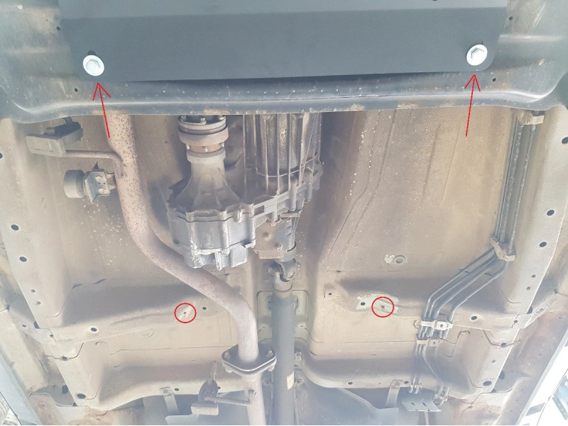 Bunnplate stål Suzuki Grand Vitara 2 2005 - 2019 | Girkassedeksel - Beskyttelse deksel under girkasse – bilde 5
