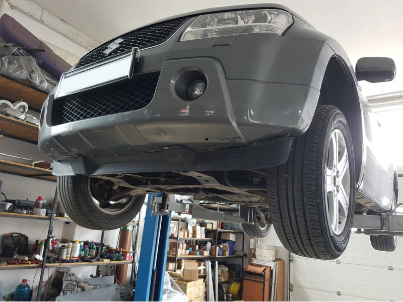 Bunnplate stål Suzuki Grand Vitara 2 2005 - 2019 | Girkassedeksel - Beskyttelse deksel under girkasse – bilde 7