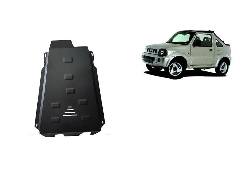 Bunnplate stål Suzuki Jimny 1998 - 2018 | Girkassedeksel - Beskyttelse deksel under girkasse