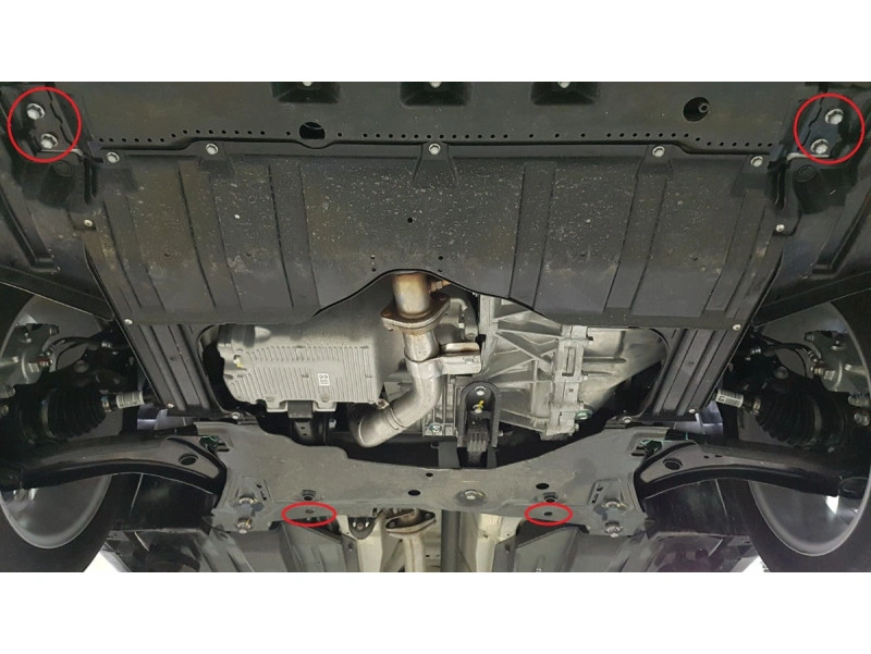 Bunnplate stål Suzuki S-Cross 2021 - 2023 | Motordeksel - Beskyttelse deksel under motor – bilde 4