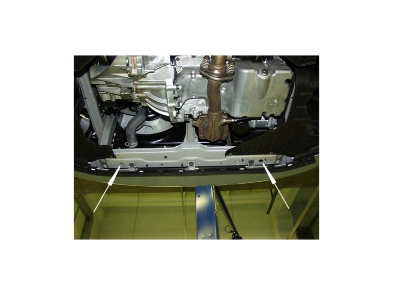 Bunnplate stål Suzuki Swift 2 2005 - 2010 | Motordeksel - Beskyttelse deksel under motor – bilde 3