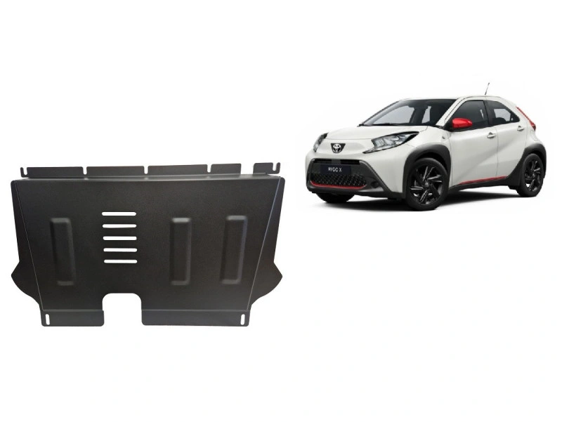 Bunnplate stål Toyota Aygo X 2022 -> | Motordeksel - Beskyttelse deksel under motor