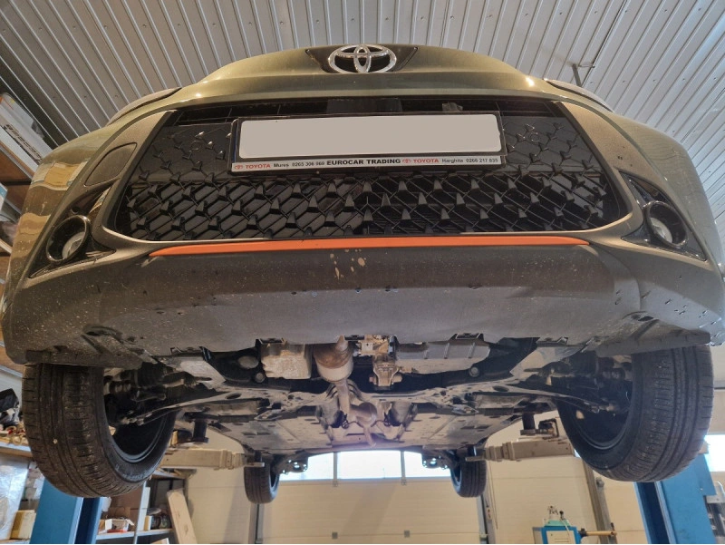 Bunnplate stål Toyota Aygo X 2022 -> | Motordeksel - Beskyttelse deksel under motor – bilde 7