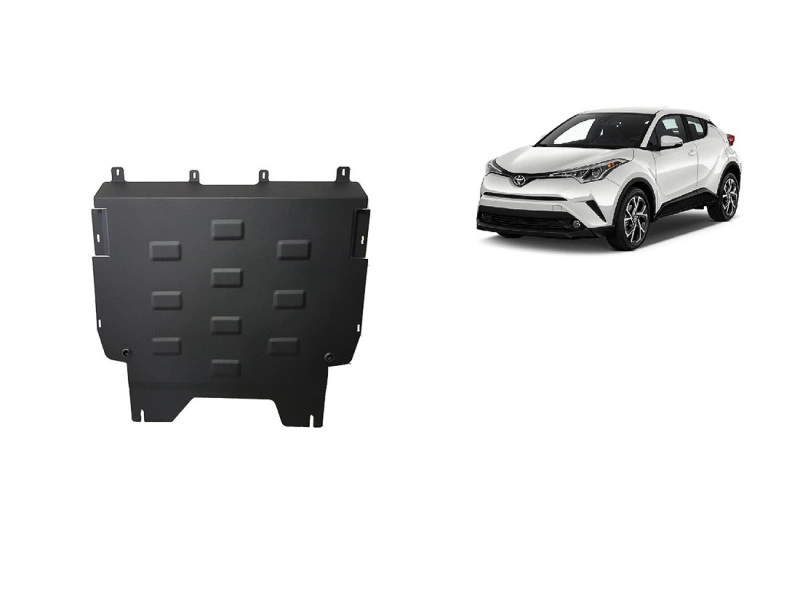 Bunnplate stål Toyota C-HR 2016 -> | Motordeksel - Beskyttelse deksel under motor
