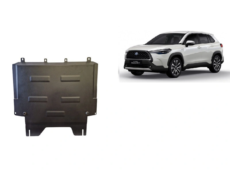 Bunnplate stål Toyota Corolla Cross 2022 -> | Motordeksel - Beskyttelse deksel under motor