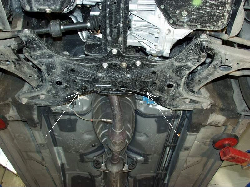 Bunnplate stål Toyota Corolla (E120 / E130) 2002 - 2007 | Motordeksel - Beskyttelse deksel under motor – bilde 6
