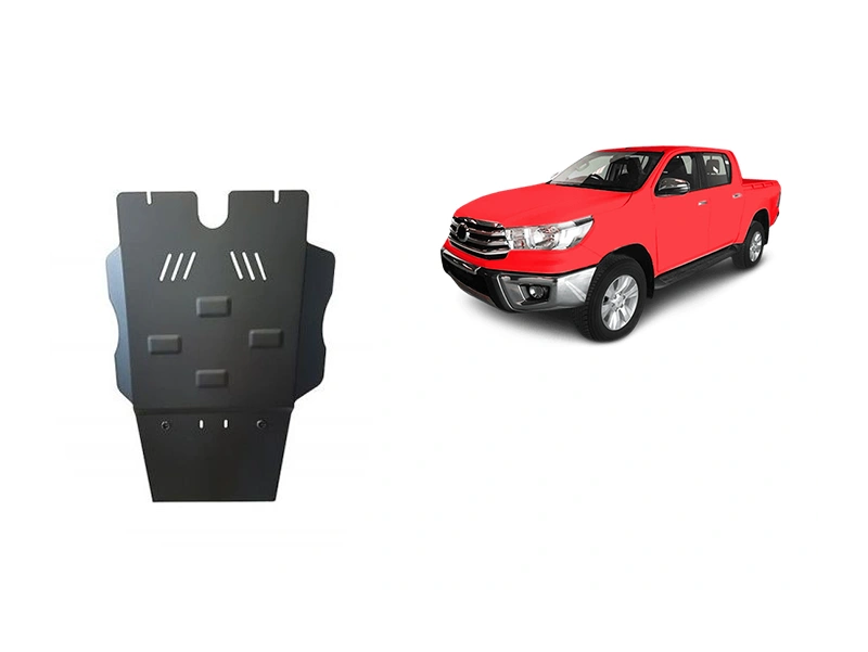 Bunnplate stål Toyota Hilux Revo 2016 -> | Girkassedeksel - Beskyttelse deksel under girkasse
