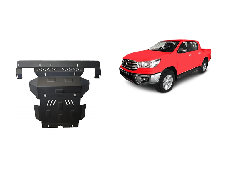 Bunnplate stål Toyota Hilux Revo 2016 -> | Motordeksel - Beskyttelse deksel under motor