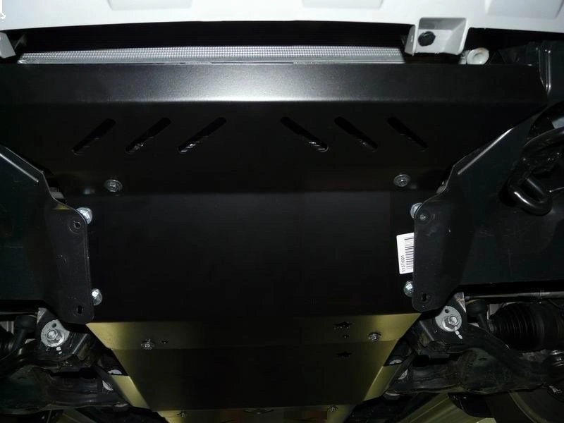 Bunnplate stål Toyota Hilux VII 2005 - 2015 │ Beskyttelse deksel under motor + girkasse + differensial – bilde 4