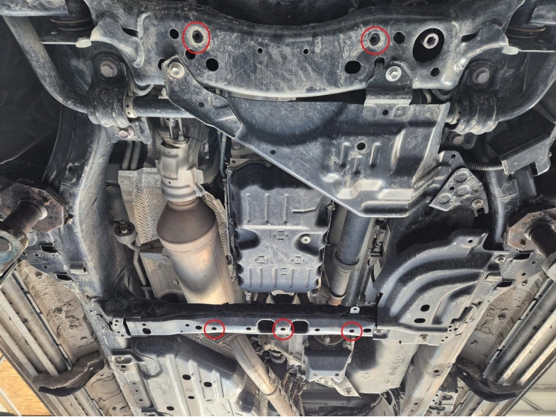 Bunnplate stål Toyota Land Cruiser 250 2024 -> | Girkassedeksel - Beskyttelse deksel under girkasse – bilde 6
