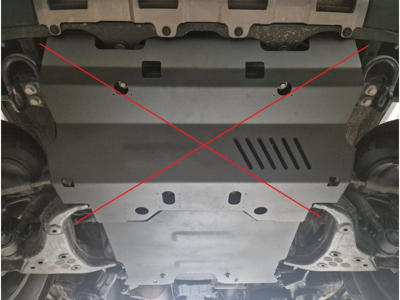 Bunnplate stål Toyota Land Cruiser 250 2024 -> | Motordeksel - Beskyttelse deksel under motor – bilde 5