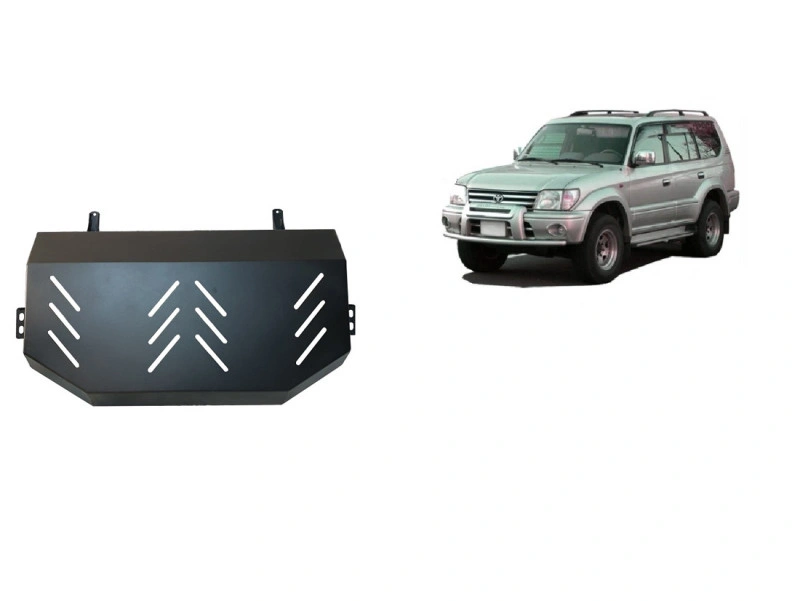 Bunnplate stål Toyota Land Cruiser J90 1996 – 2002 │ Drivstofftankdeksel - Beskyttelse deksel under dieseltank