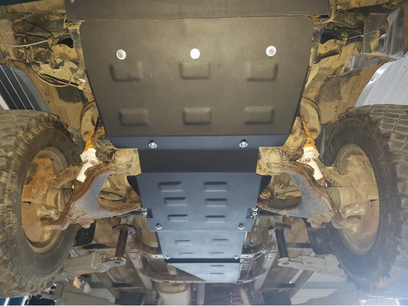 Bunnplate stål Toyota Land Cruiser J90 1996 – 2002 │ Motordeksel - Beskyttelse deksel under motor – bilde 5