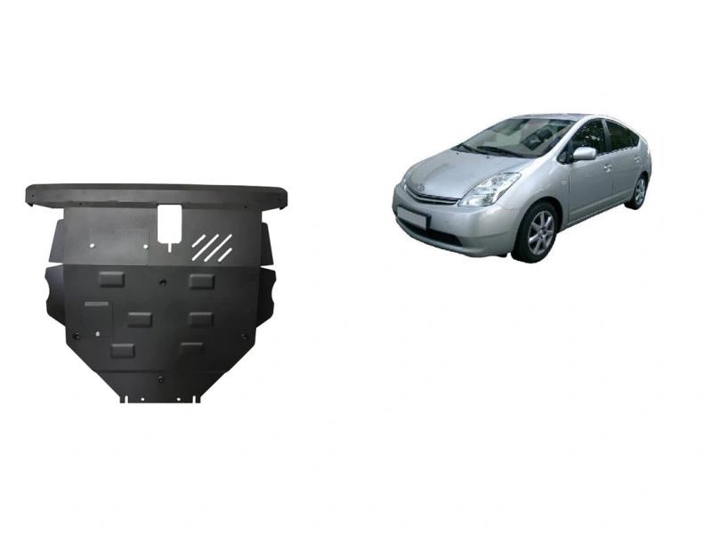 Bunnplate stål Toyota Prius 2003 - 2009 | Motordeksel - Beskyttelse deksel under motor