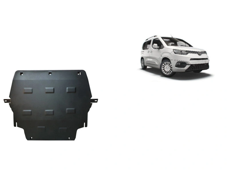 Bunnplate stål Toyota Proace City 2020 -> | Motordeksel - Beskyttelse deksel under motor Image 1