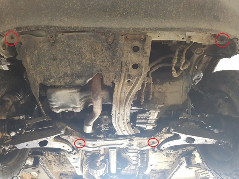 Bunnplate stål Toyota RAV 4 1994 - 2000 | Motordeksel - Beskyttelse deksel under motor – bilde 5