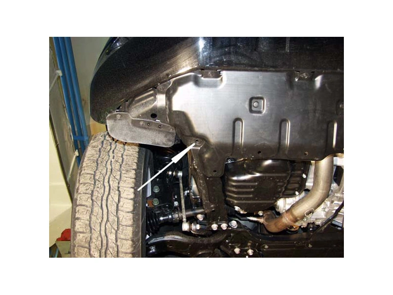 Bunnplate stål Toyota RAV 4 Bensin 2006 - 2013 | Motordeksel - Beskyttelse deksel under motor – bilde 9