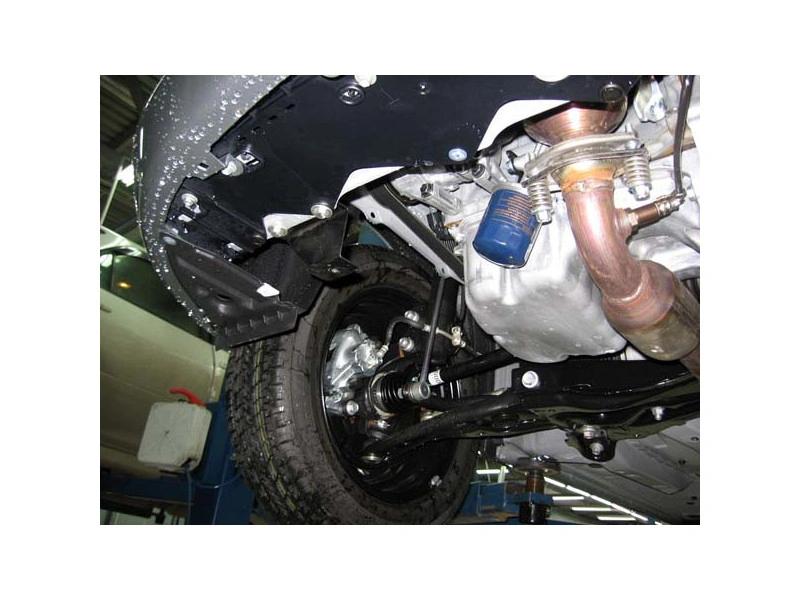 Bunnplate stål Toyota Yaris Diesel 2005 - 2011 | Motordeksel - Beskyttelse deksel under motor – bilde 5
