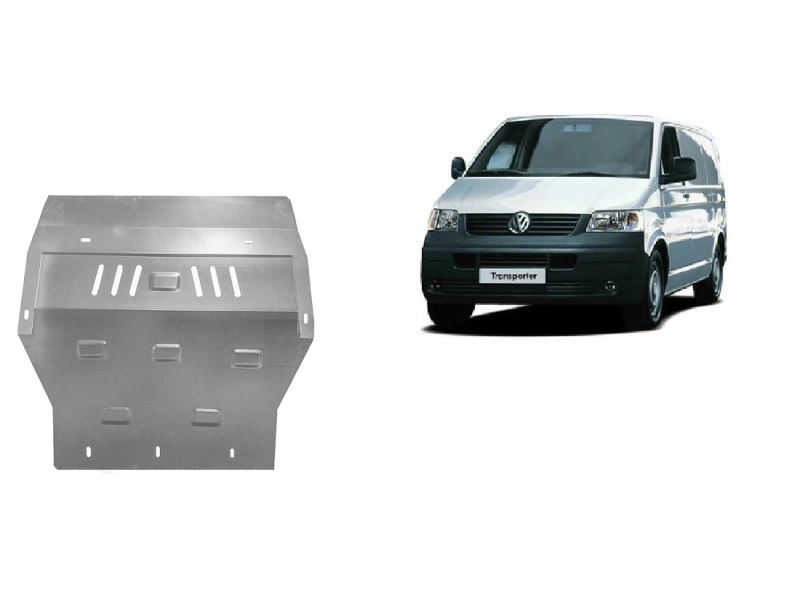 Bunnplate stål Transporter T5 / Transporter T6 / Transporter T6.1 | Motordeksel - Beskyttelse deksel under motor