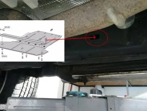 Bunnplate stål Volkswagen Amarok 2010 - 2022 | Girkassedeksel - Beskyttelse deksel under girkasse – bilde 3